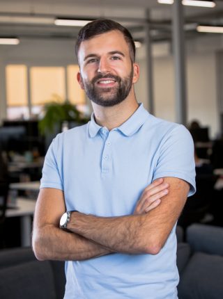 Raphaël Kauffholz chargé de clientèle