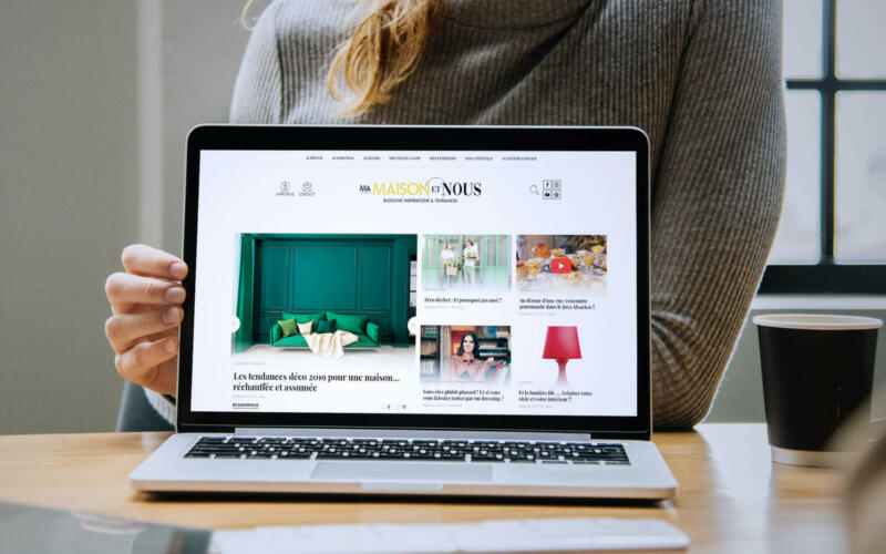 Site web Ma maison et nous