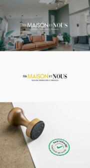Identité visuelle Ma Maison et Nous