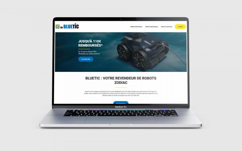 Bluetic site web